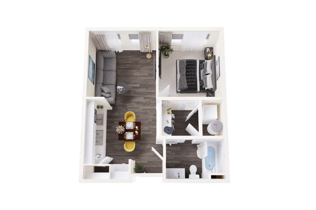 Apartment Floorplans in Jackson, Wyoming Sagebrush Apartments