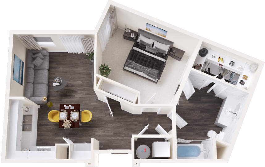 Sagebrush Apartments Jackson, Wyoming Floor Plans